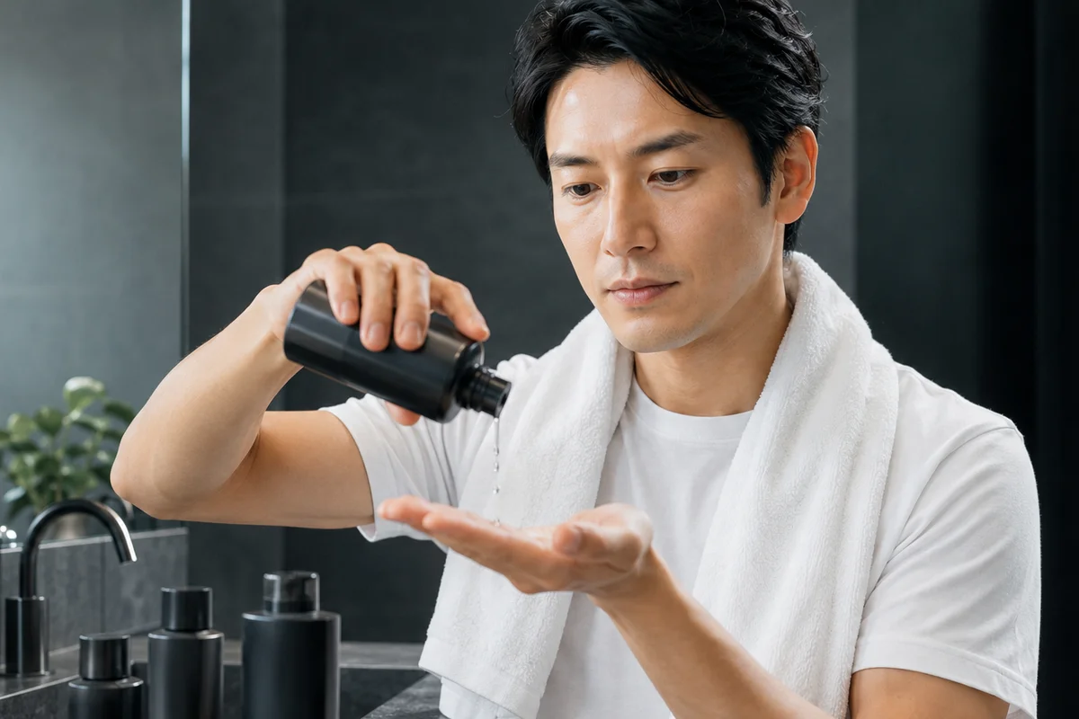 ハイドラフェイシャルの効果を高める男性肌向けのスキンケア